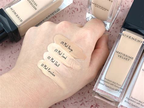 givenchy matte foundation review|Givenchy foundation shades.